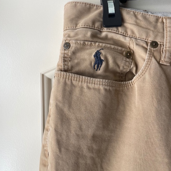 Polo Ralph Lauren Khaki Trousers 32/32 - Picture 2 of 6